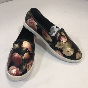 Avon Floral Fashion Printed Slip On Sneakers